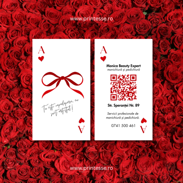 Carte de vizită personalizată - document digital gata de printat