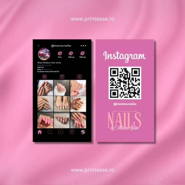 Carte de vizită personalizată - document digital gata de printat