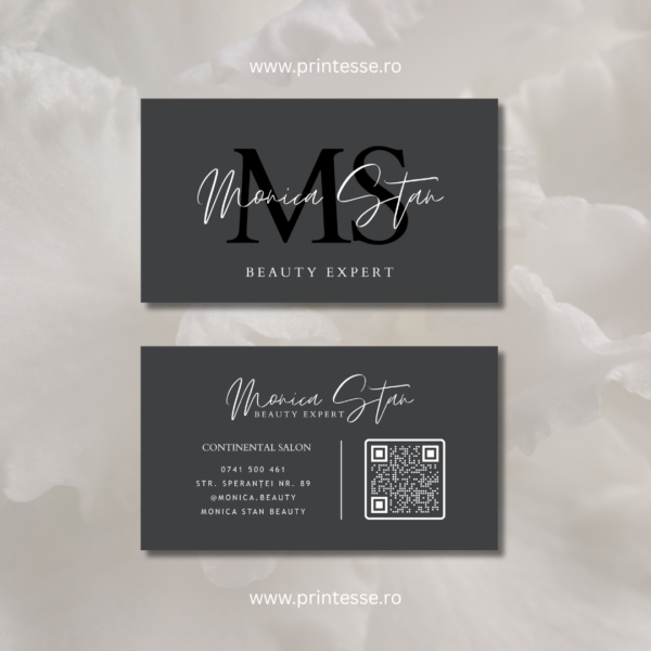 Carte de vizită personalizată - document digital gata de printat